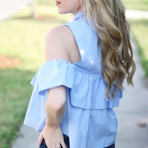 Zara Tops - Zara Poplin Top Zara Tops - Zara Poplin Top